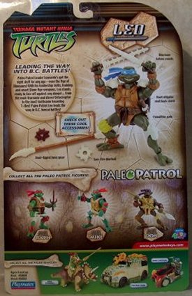 Paleo Patrol Leo card back