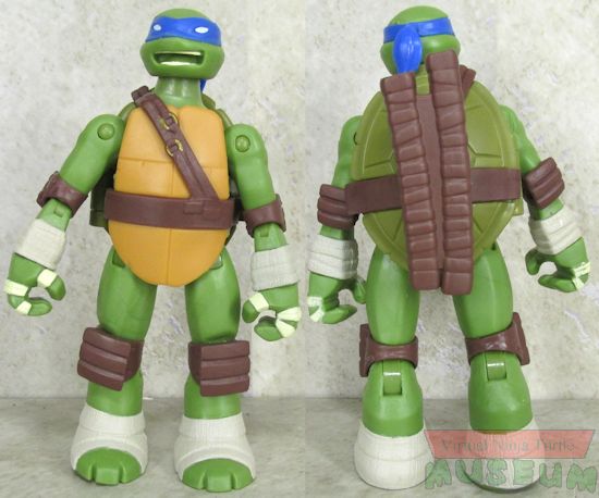 Battle Shell Leonardo front and back