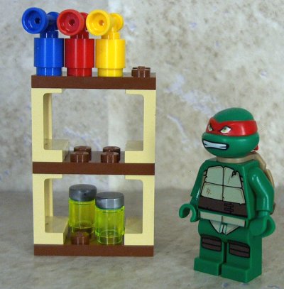 Raph with shelf unit