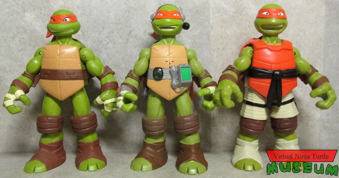 Battle Shell, Interactive Talking and Ninja in Training Michelangelo