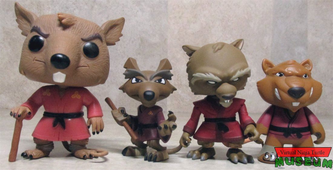 Splinter vinyl figures