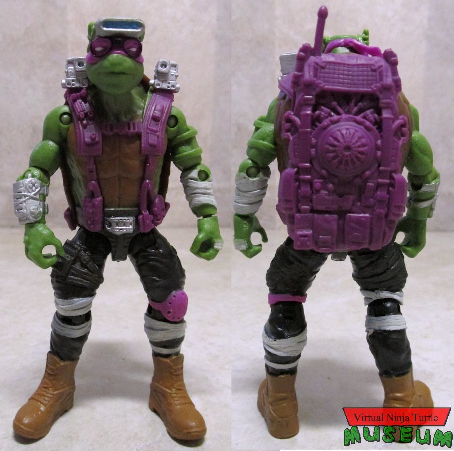 Donatello front and back