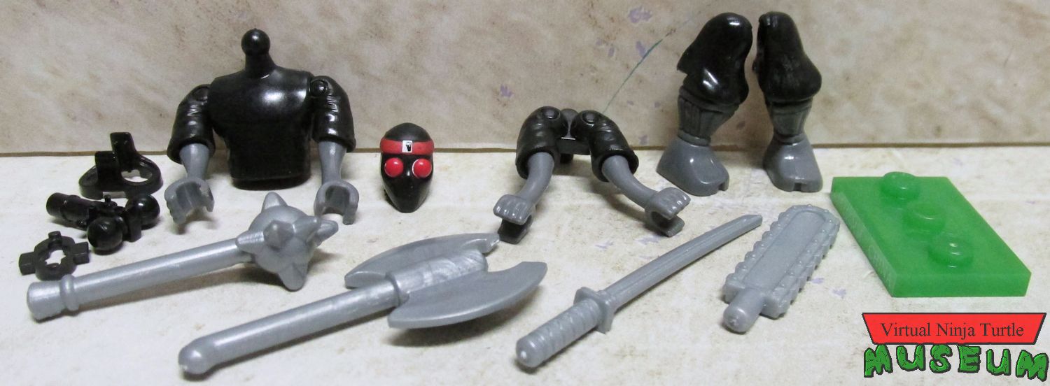 Robotic Foot Soldier blind bag parts