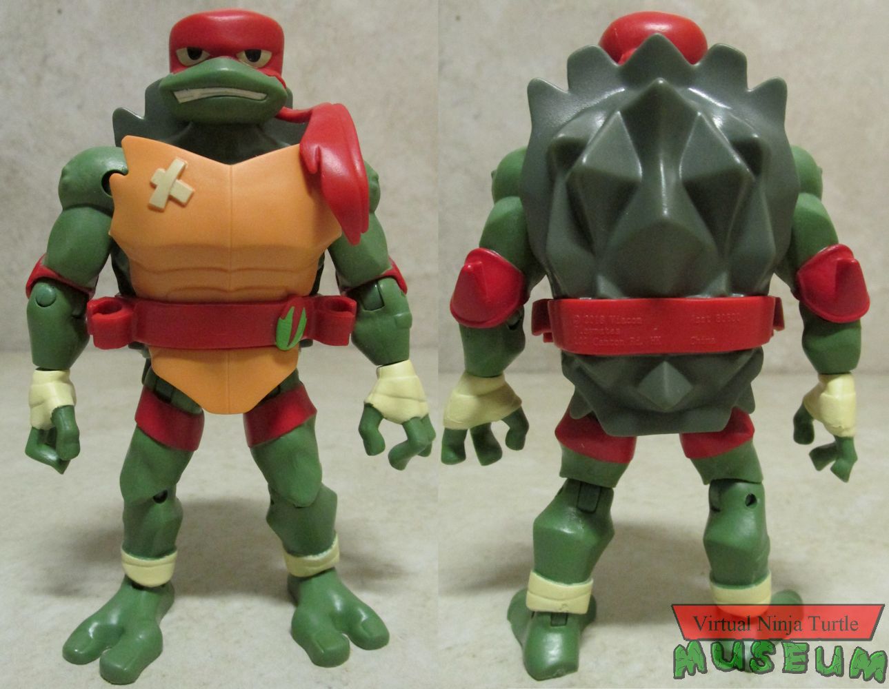 Raphael front and back