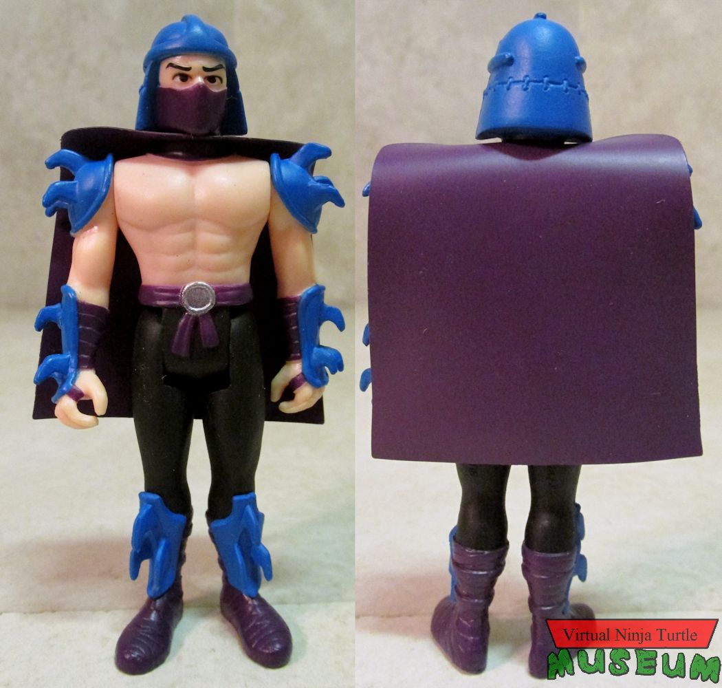 Shredder front and back