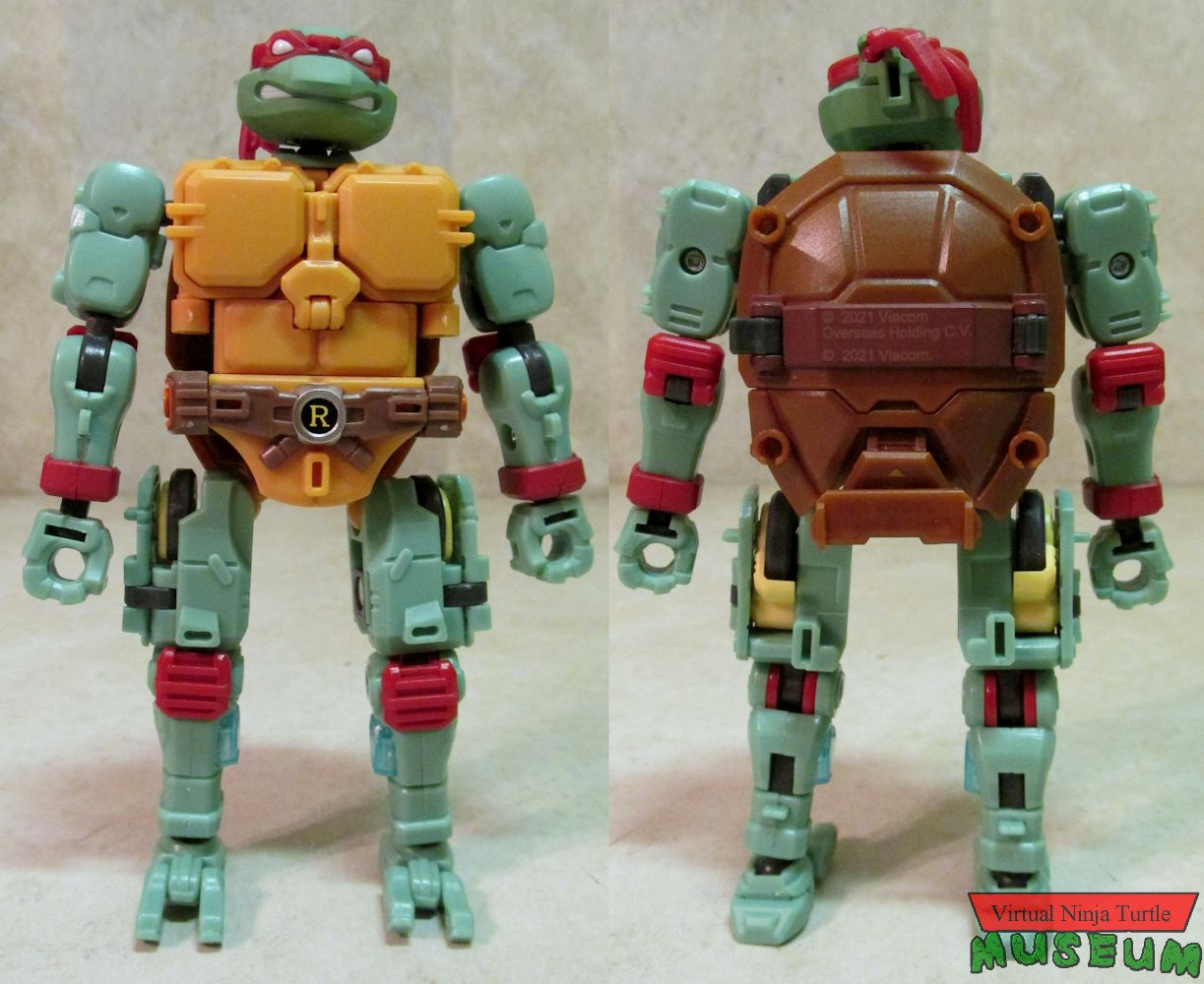 Raphael front and back