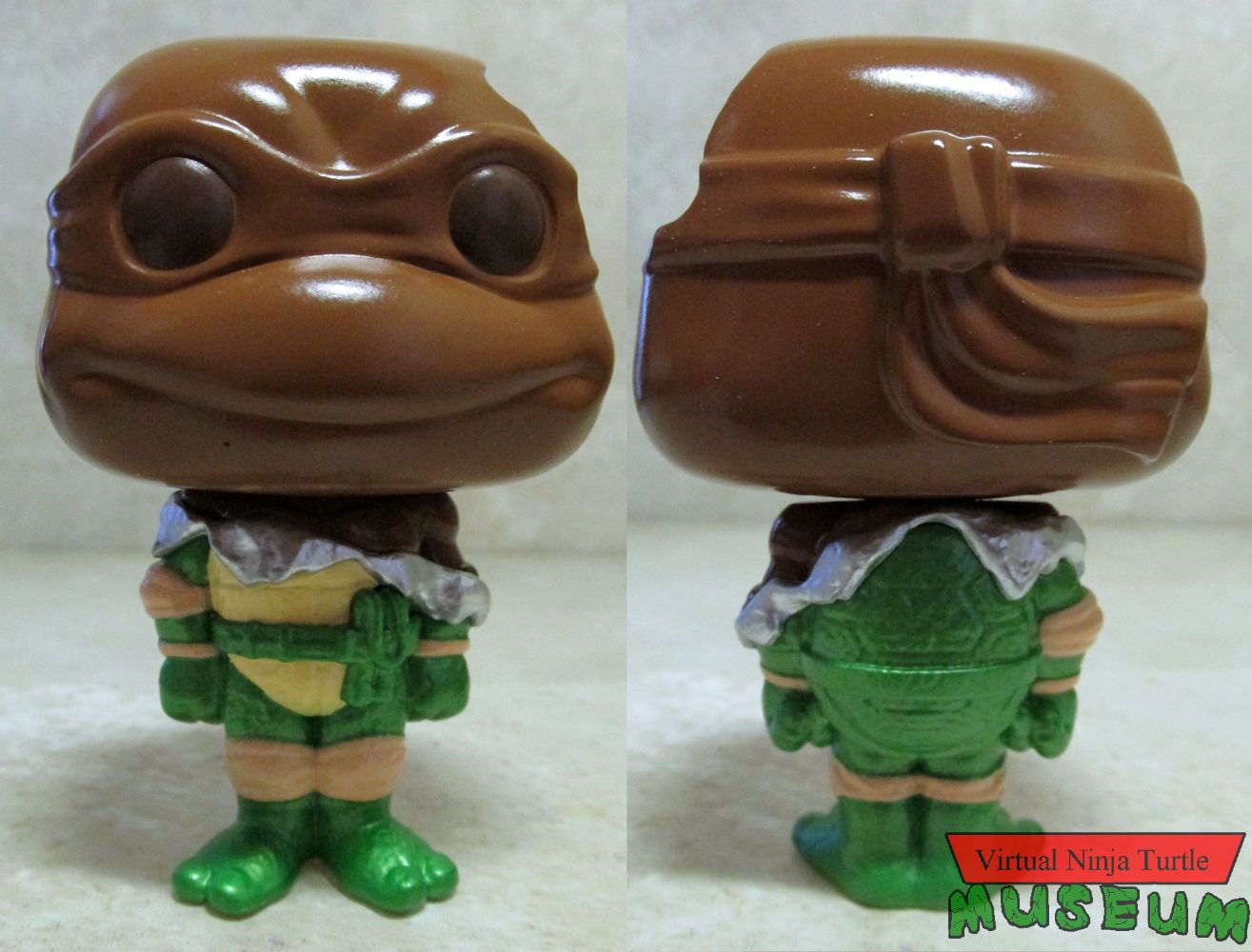 Michelangelo (chocolate front and back