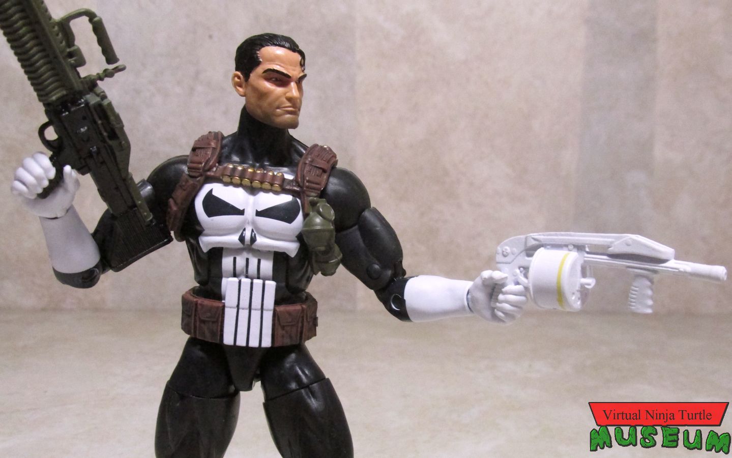 Punisher with shot gun