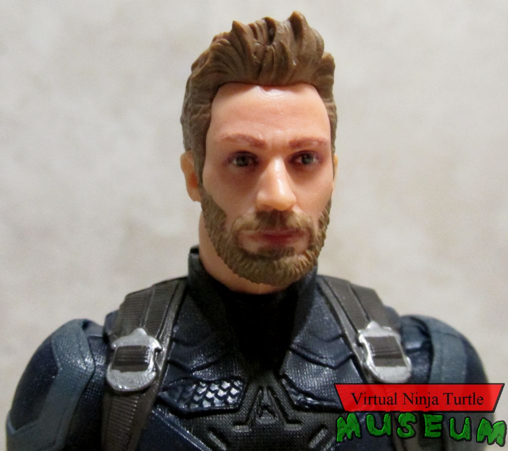 Infinity War Captain America close up