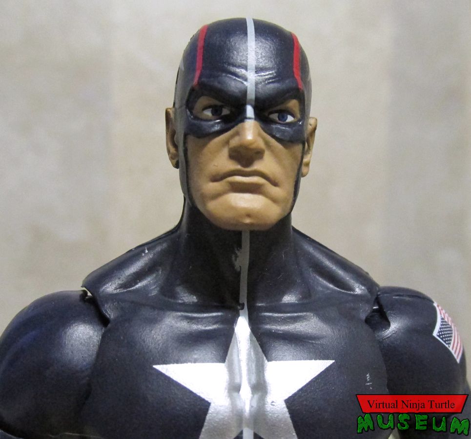 Captain America close up