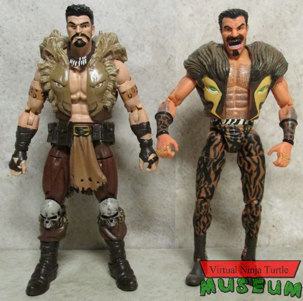 Kraven with Toy Biz Kraven