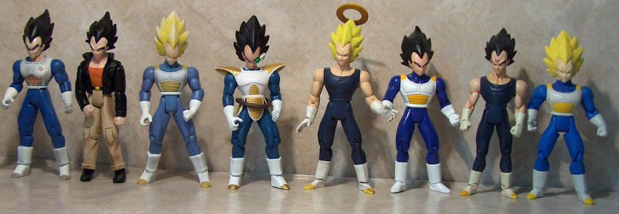 Vegeta figures