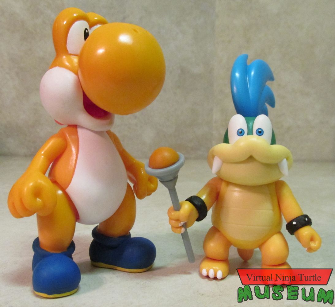 Orange Yoshi with Larry