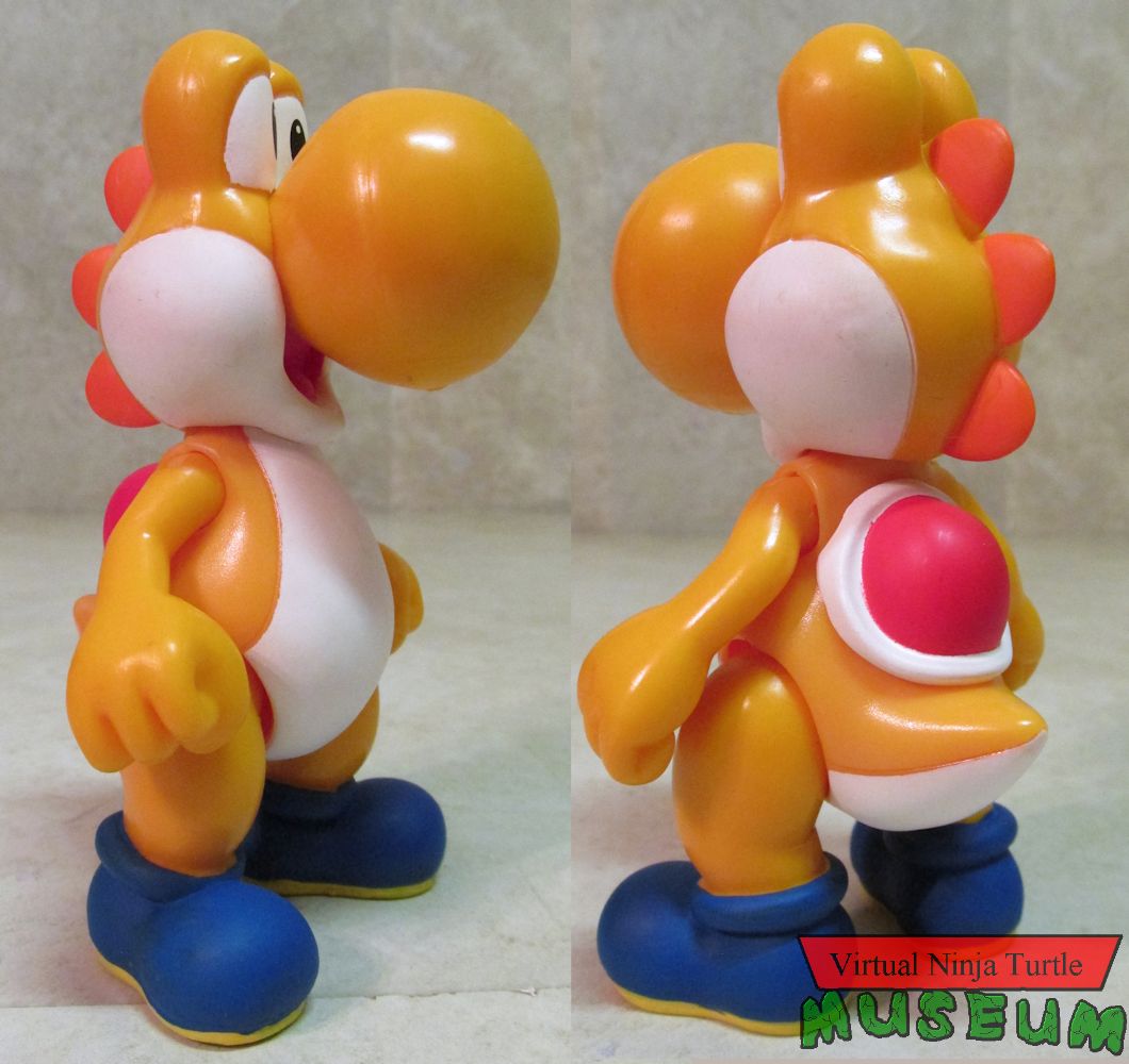 Orange Yoshi front and back