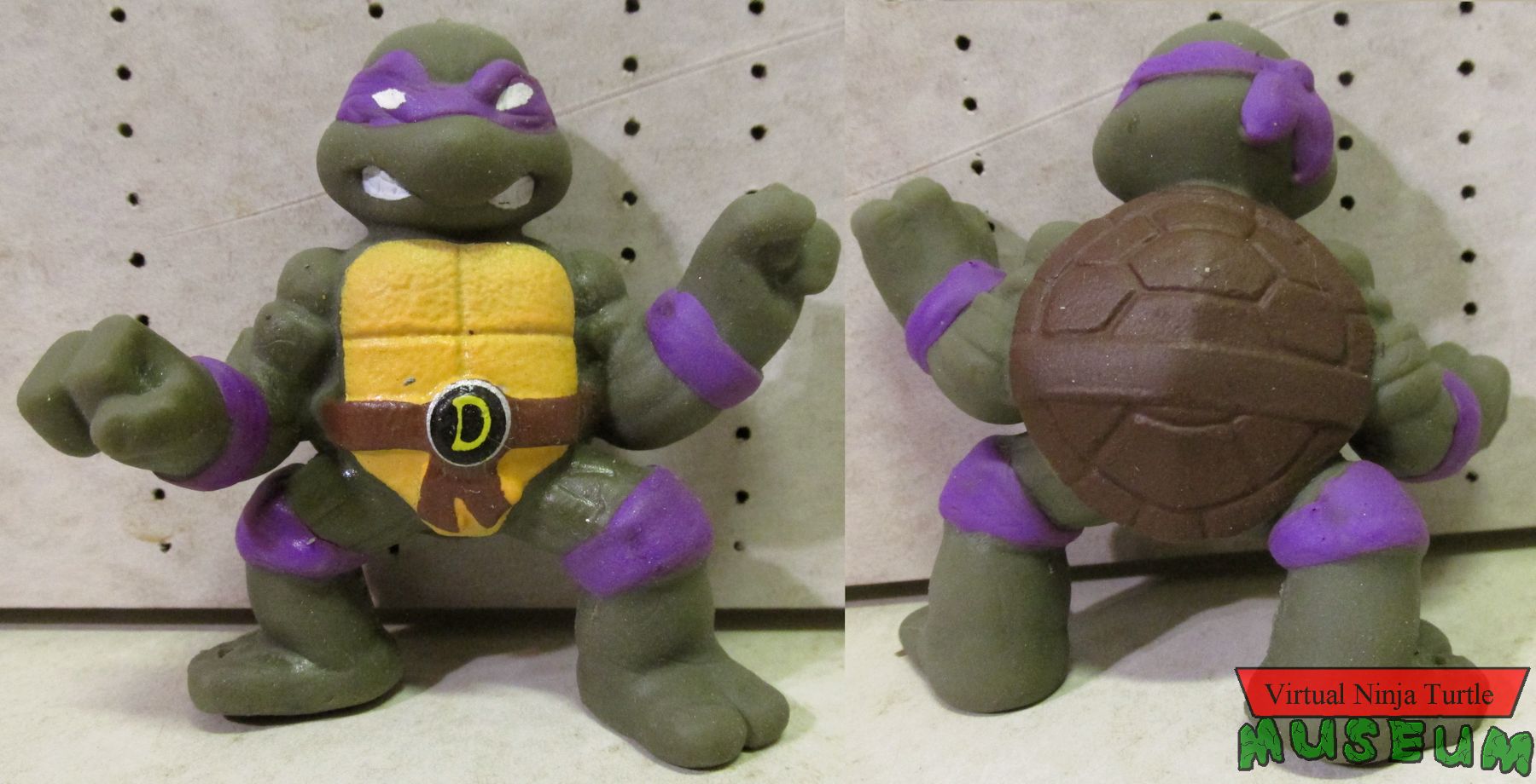 Donatello front and back