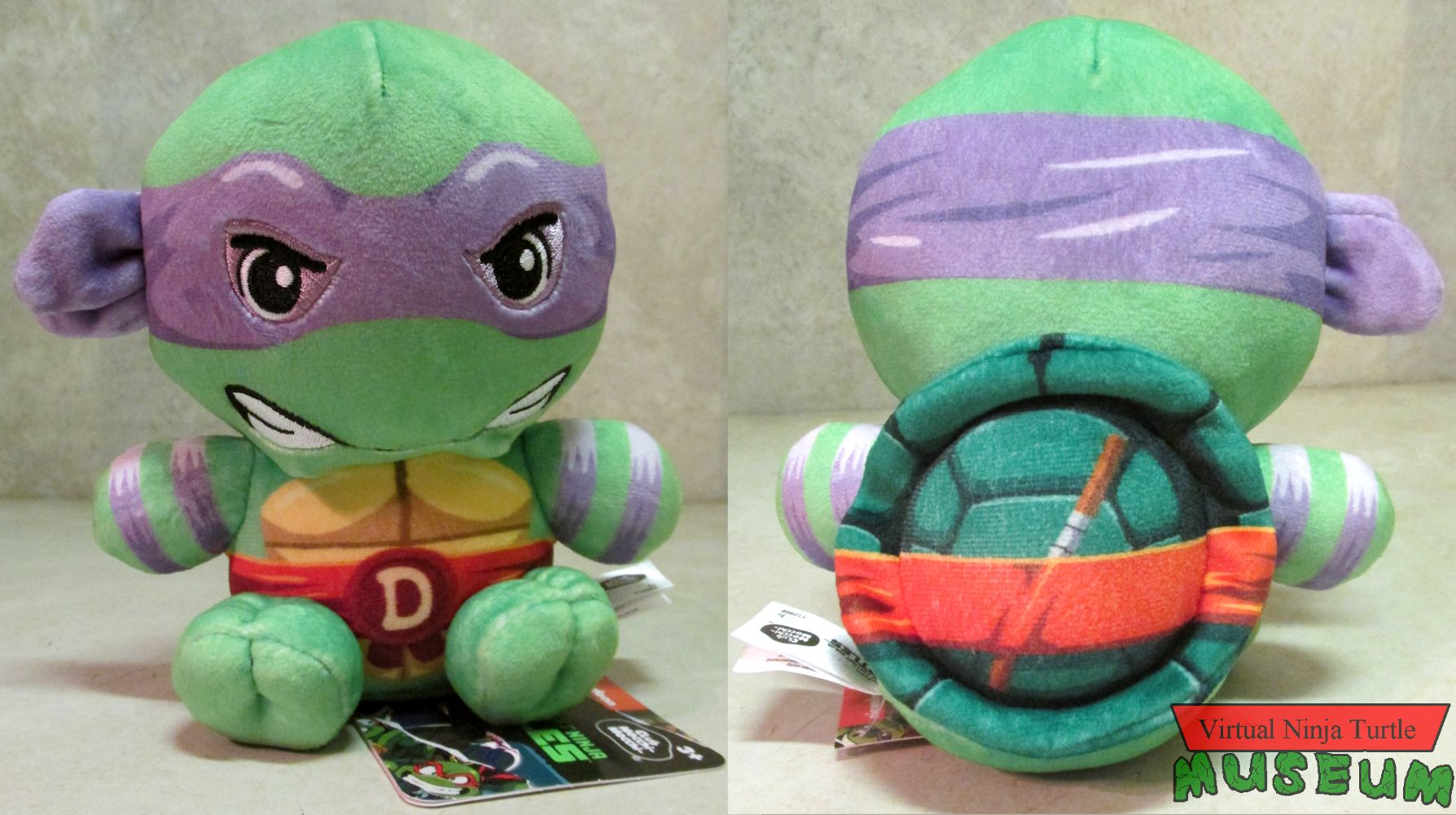 Donatello Plush Front and Back