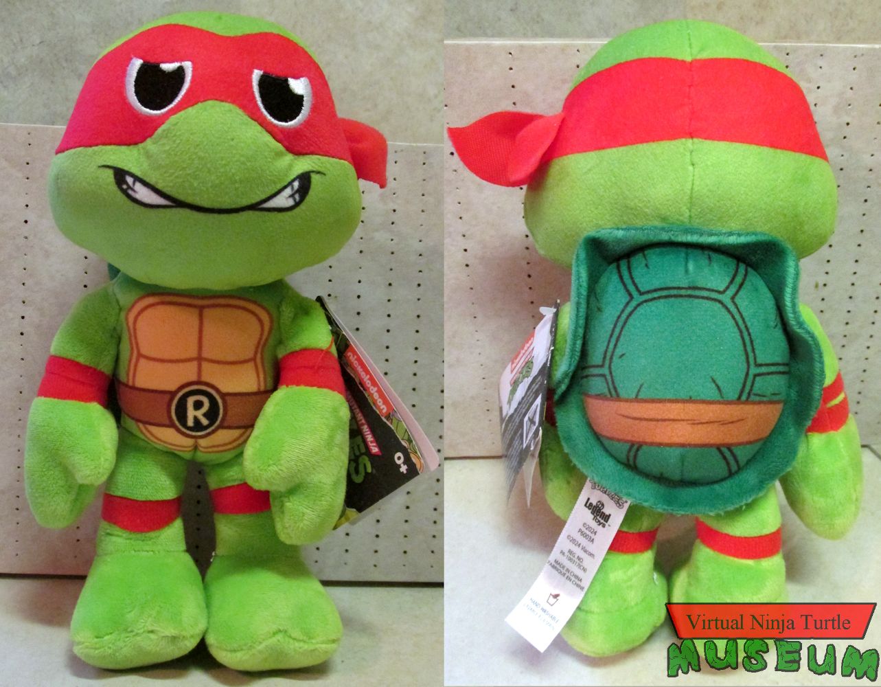 Raphael Plush Front and Back